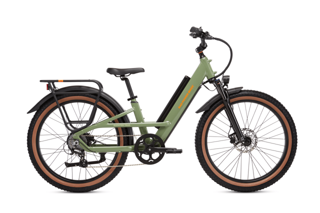 Fir-green Rad Power Bikes Radster Trail electric bicycle