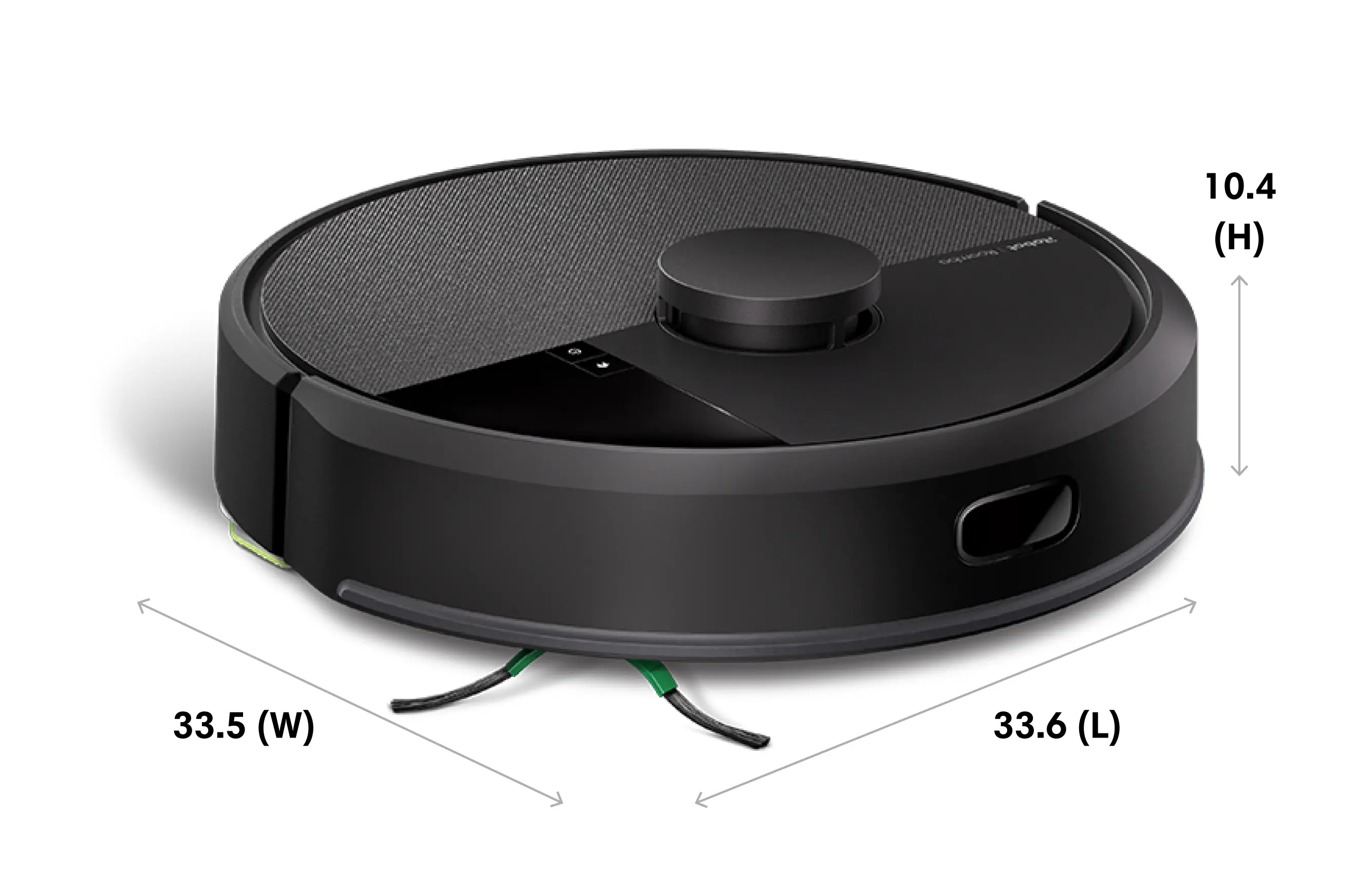 Black iRobot Roomba 105 Combo robot vacuum and mop