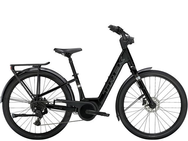 Black Trek Verve+ 2 Lowstep Gen 3 electric bicycle