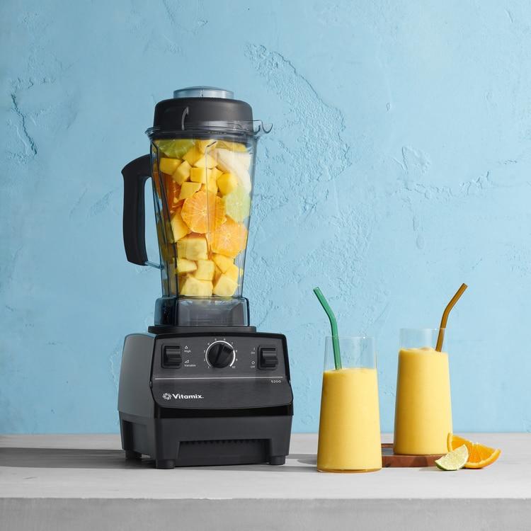 Black Vitamix 5200 blender with its classic 2.0-litre container